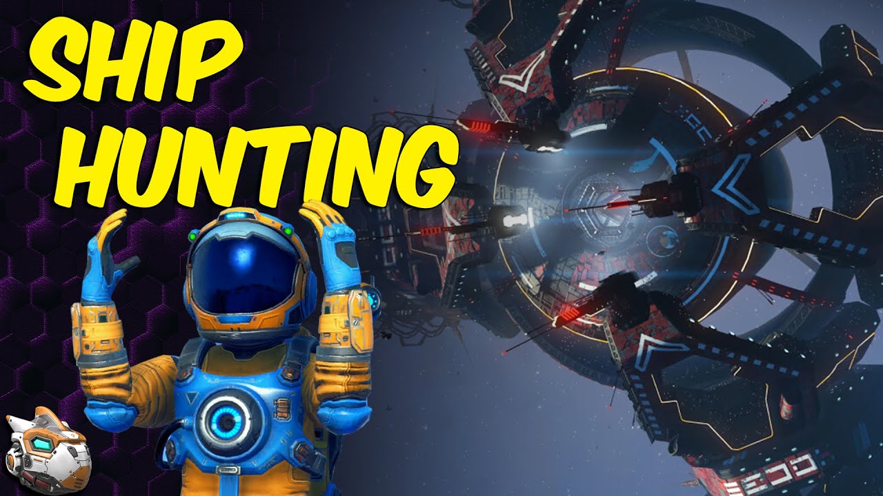 Ship And Space Station Hunting! No Man's Sky Orbital Update Gameplay