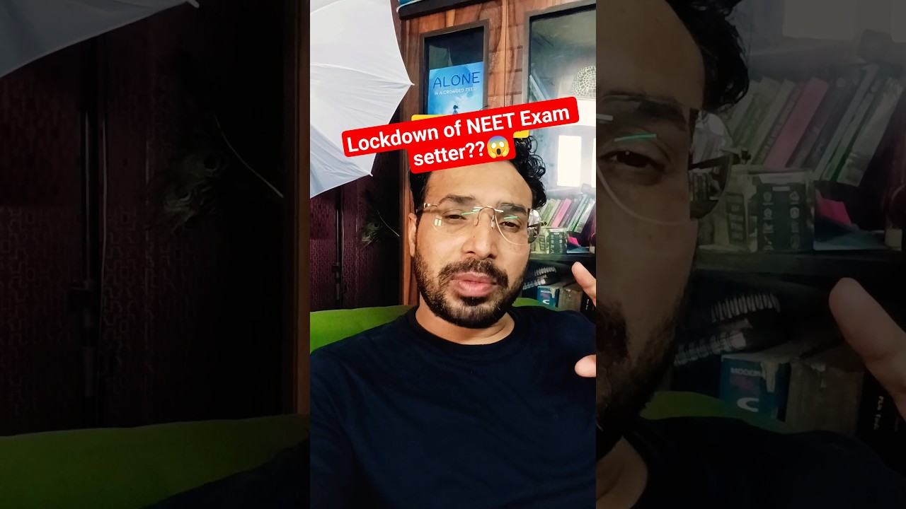 ⚠️NEET exam paper setters may be placed in lockdown until the Re-NEET exam #reneet
