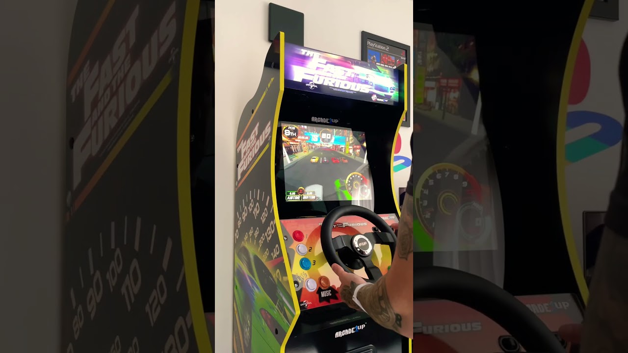 Arcade1up The Fast And The Furious #arcade1up #thefastandthefurious #gameplay #youtubegaming