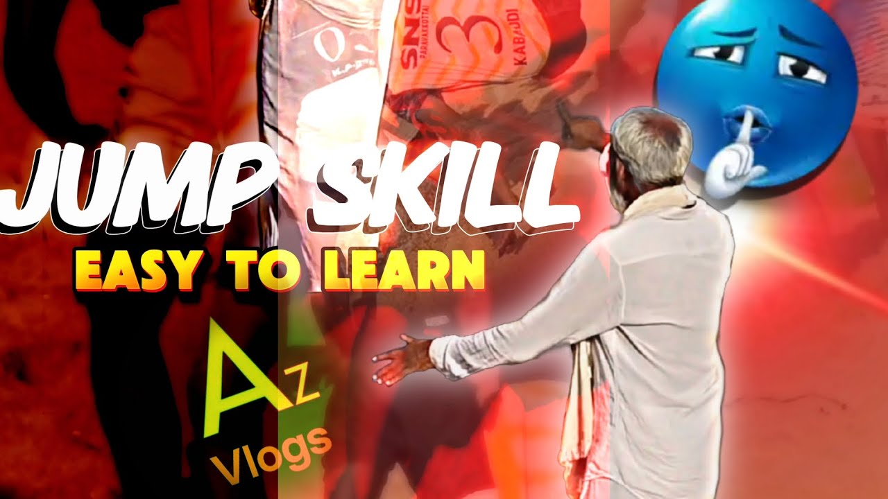Easy to learn (JUMP SKILL) ✅Az vlogs 💛🤼✨...#kabaddi #videos #kabaddivlog  #content