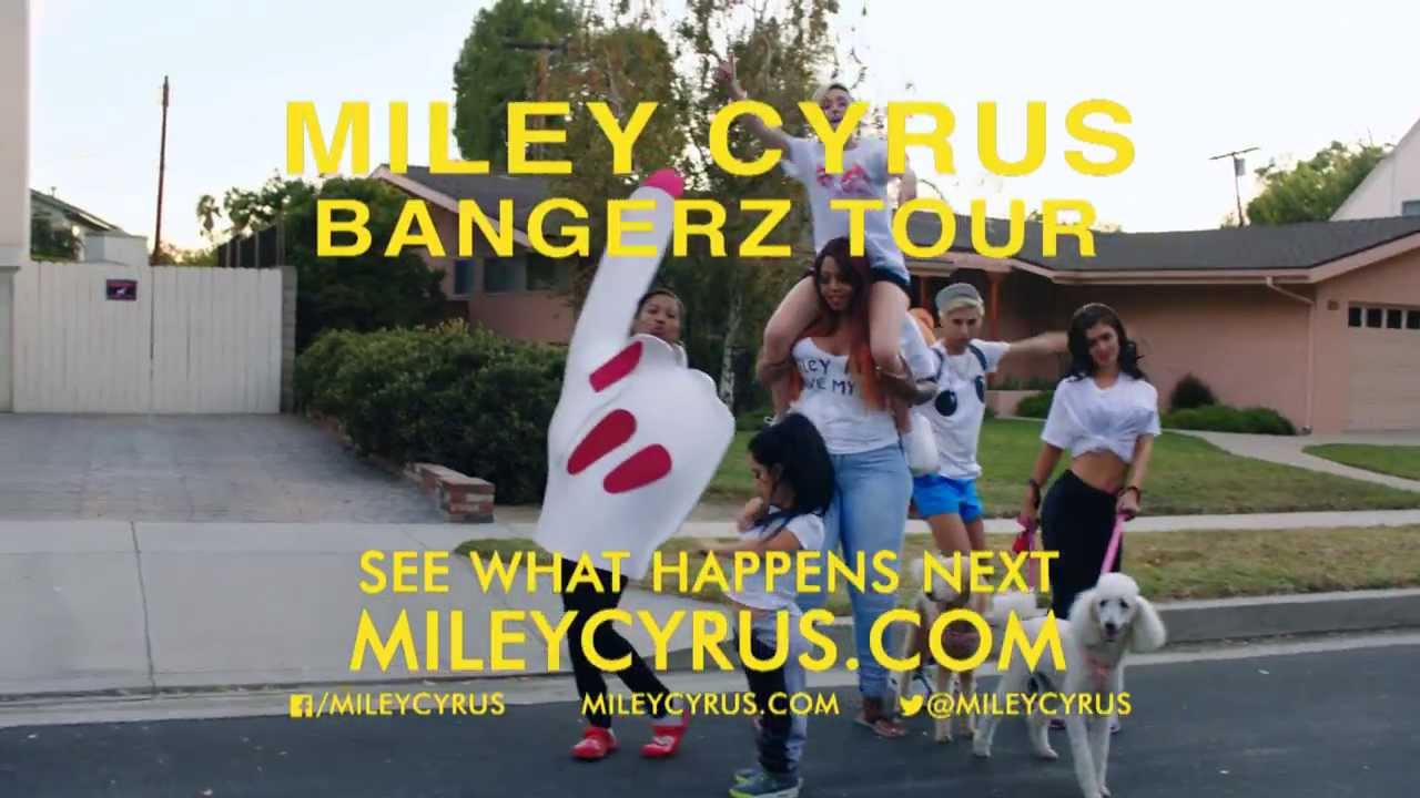 Miley Cyrus BANGERZ TOUR
