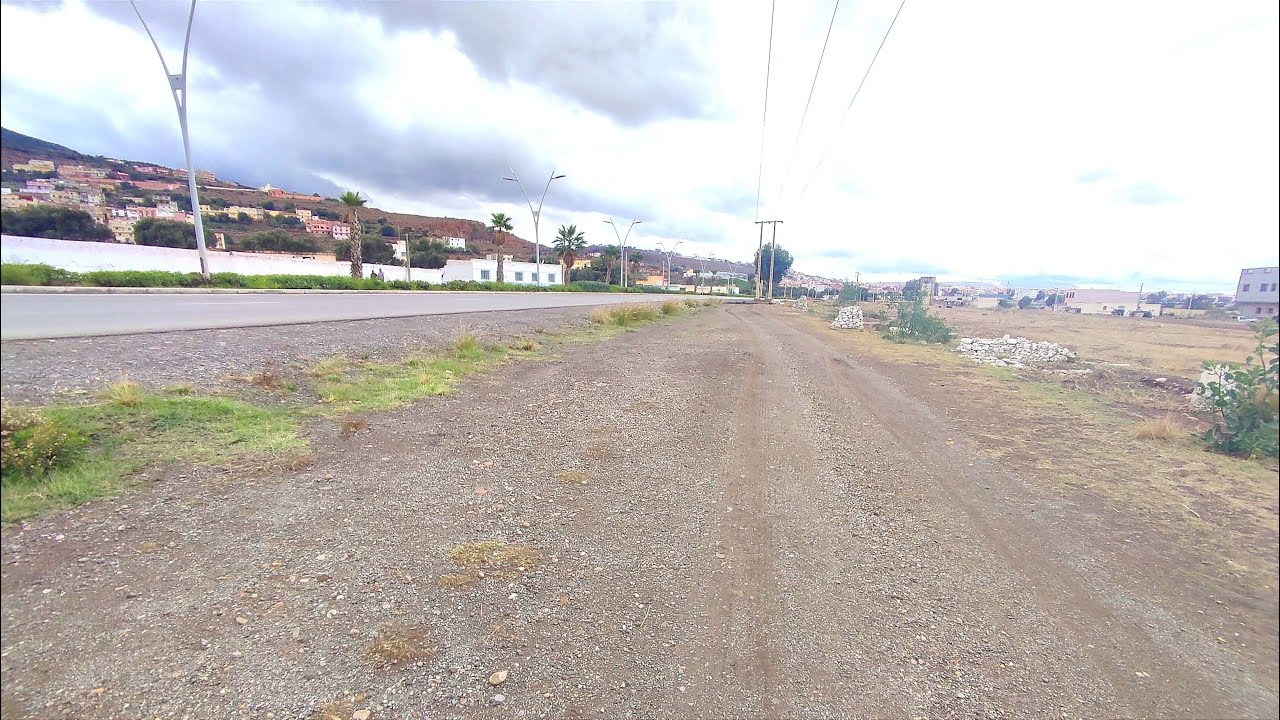 💯😀 ارض للبيع على الطريق الرئيسي بني انصار- الناظور/ terrain à vendre nador