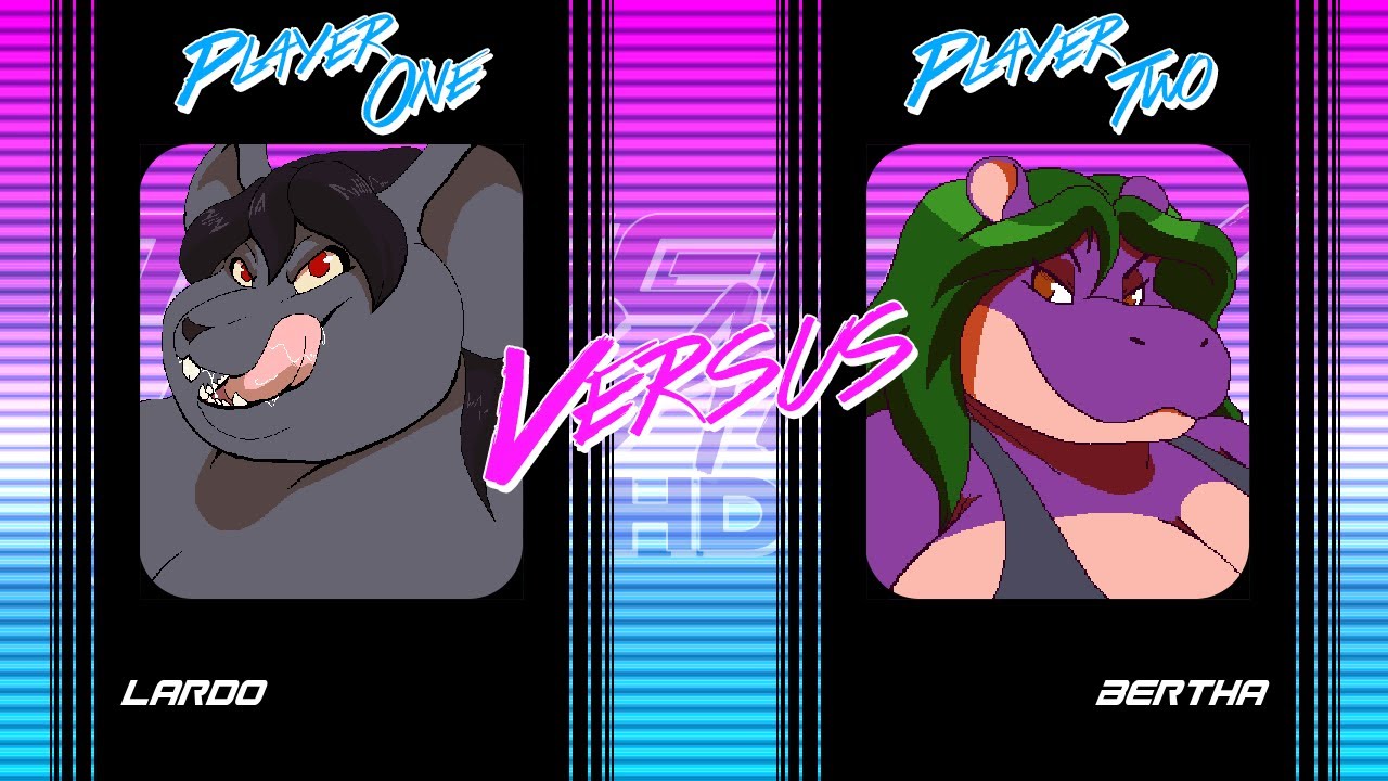 M.U.G.E.N Battles: Lardo Rat Vs Bertha Hippo