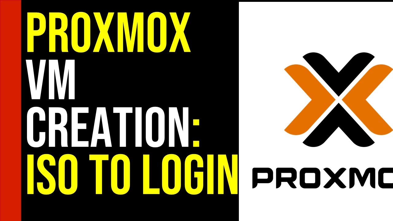 Proxmox VM Creation: Step-by-Step Guide from ISO to VM Login