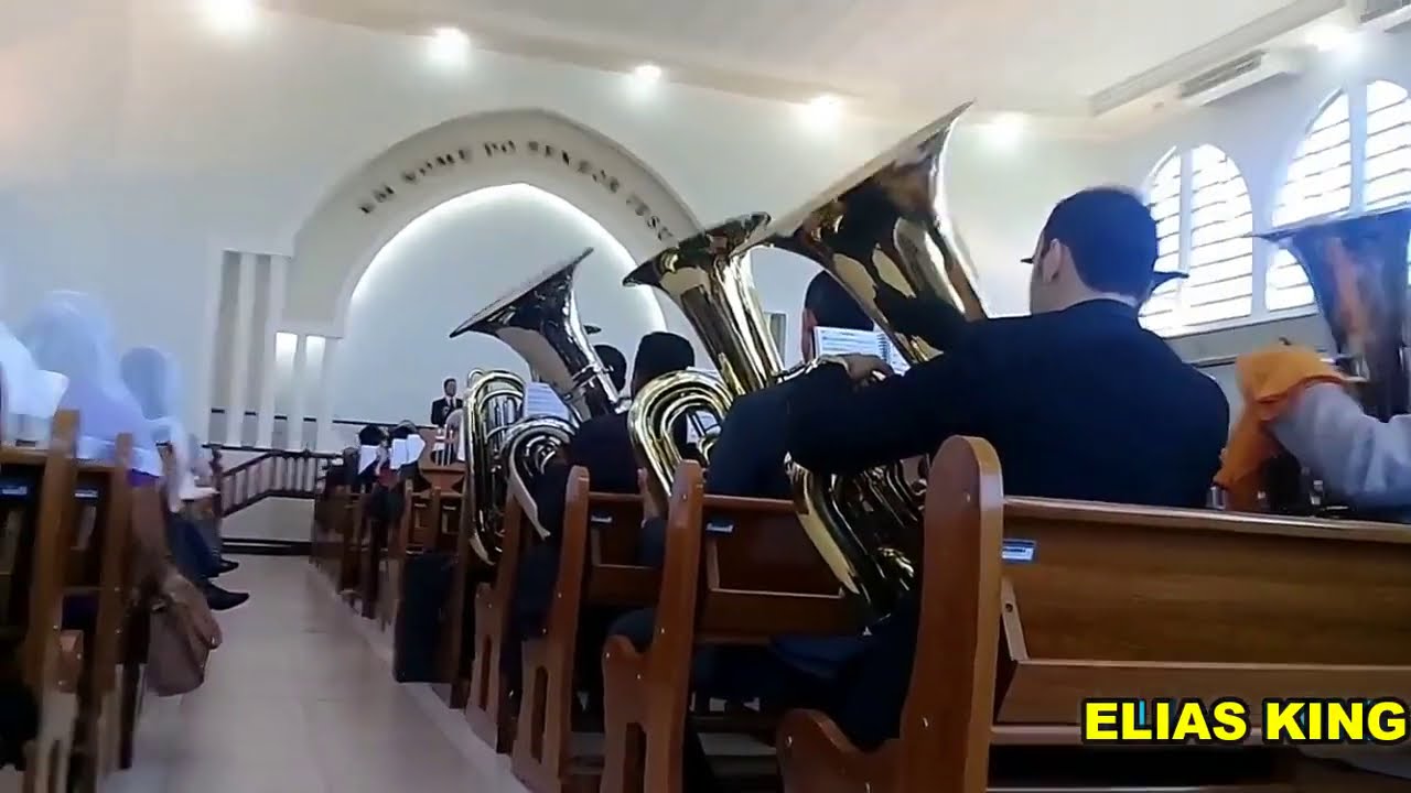 HINO 180 CCB HINÁRIO 5 / JESUS É A LUZ QUE VEIO AO MUNDO - TUBA KING.
