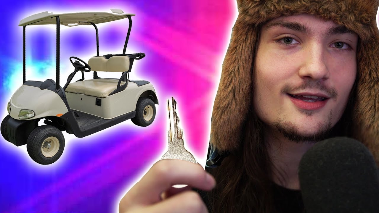 Stealing My Schools Golfcart