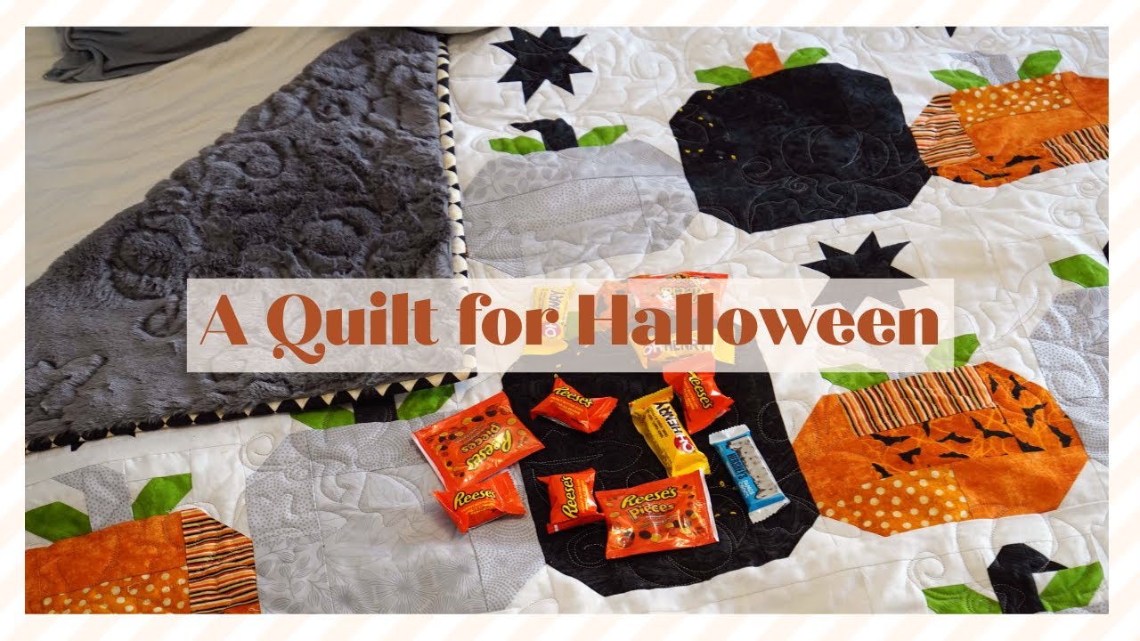Hocus Pocus Quilt by The Pattern Basket Quilt Along Using Northcott Fabric | A quilt for Halloween