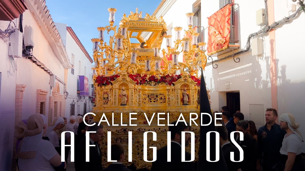 Santísimo Cristo de los Afligidos en Calle Velarde 2023 I Bondad