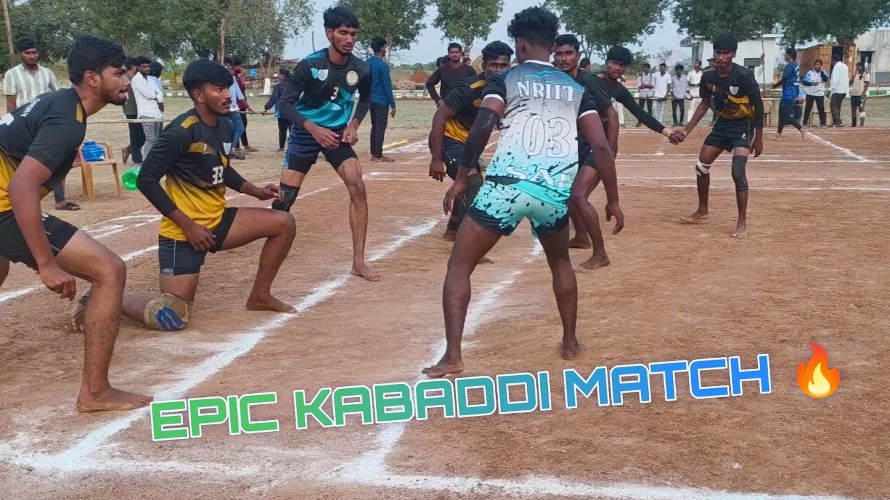 Epic Kabaddi Match🔥