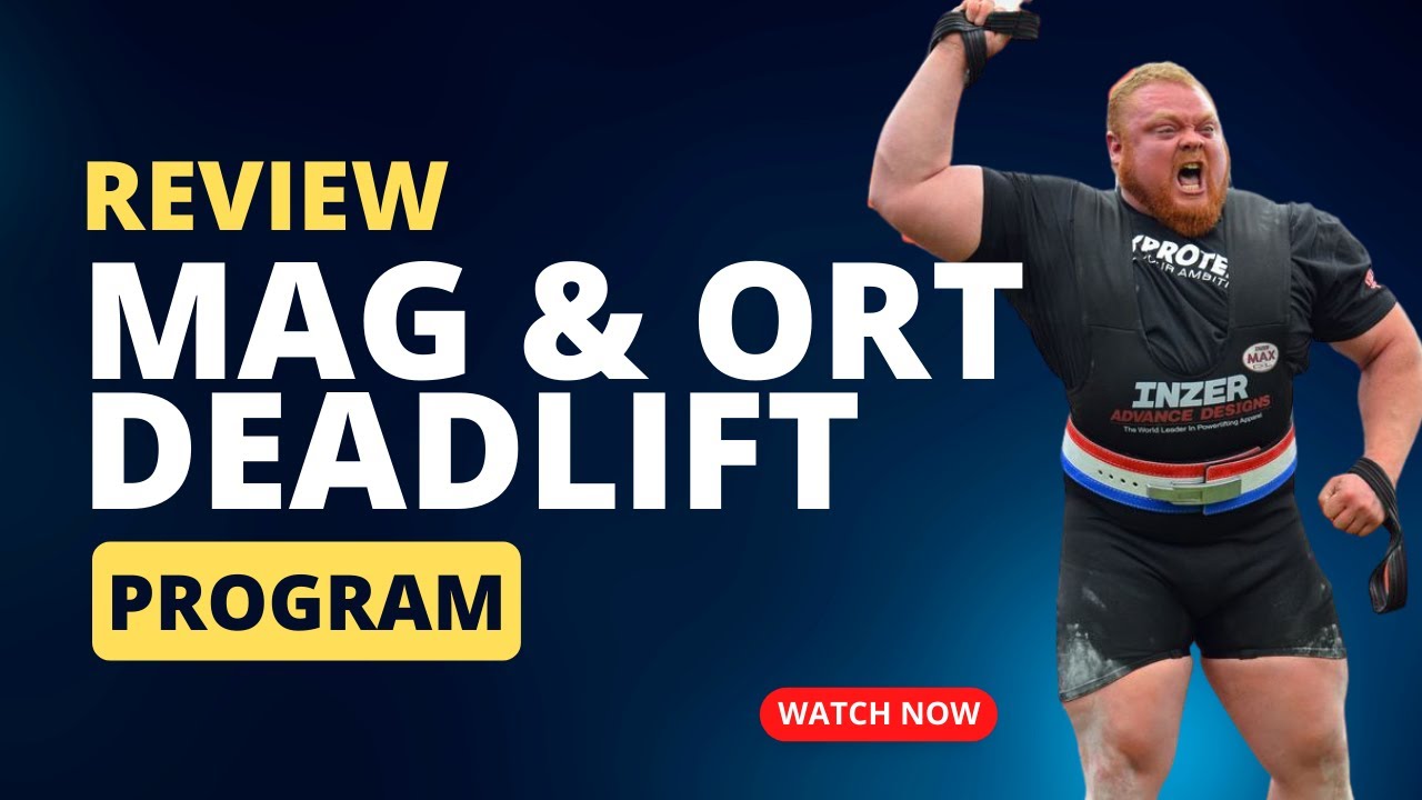 MAG ORT DEADLIFT PROGRAM - Magnusson Ortmayer Deadlift Program #deadlift #powerlifting
