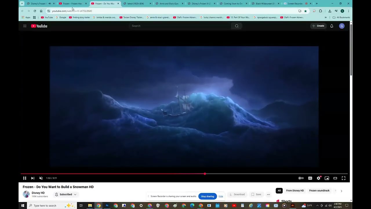 (RARE) (NEW) Frozen III (2027) - 2028 Blu-ray/DVD/HD Digital/4K Ultra HD Teaser Trailer