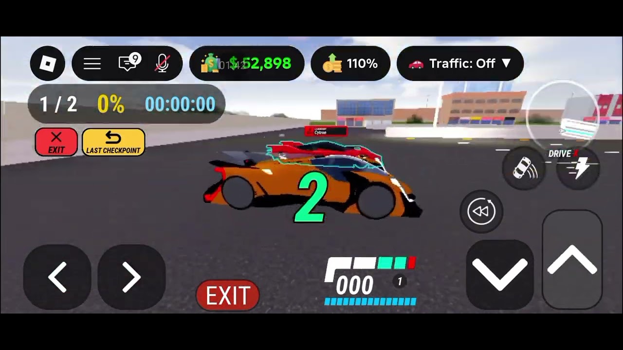 Showing the Apus vision gt in drive X (goofy ig)