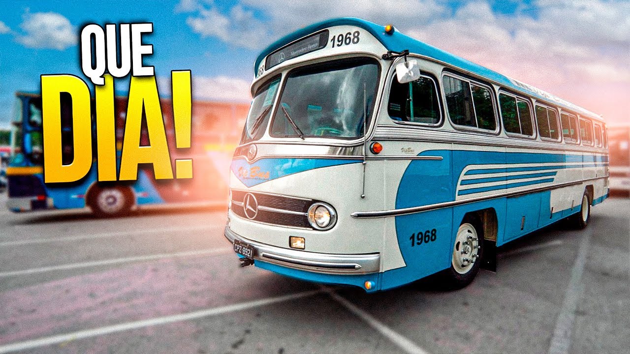 O DIA MAIS LEGAL DO ANO!!! ONIBUS ANTIGOS!! BRASIL BUS FEST