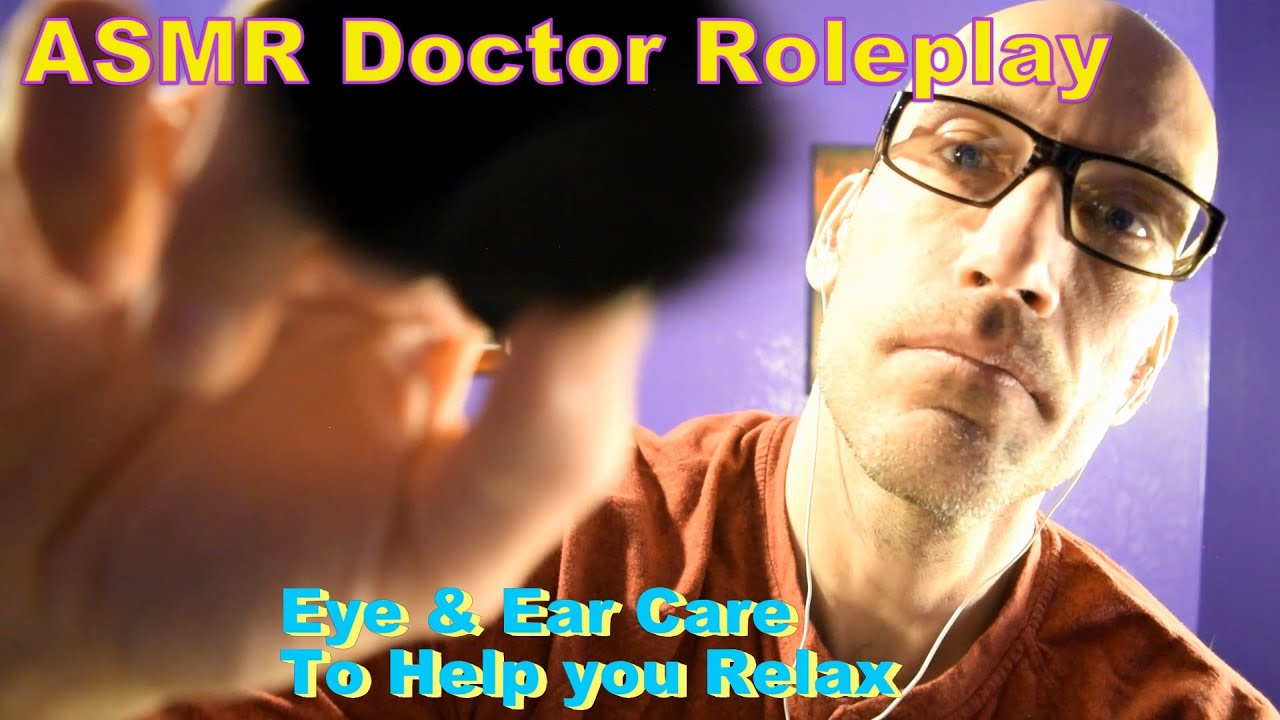 ASMR Doctor Roleplay (Eye and Ear Care with Quick Exam)
