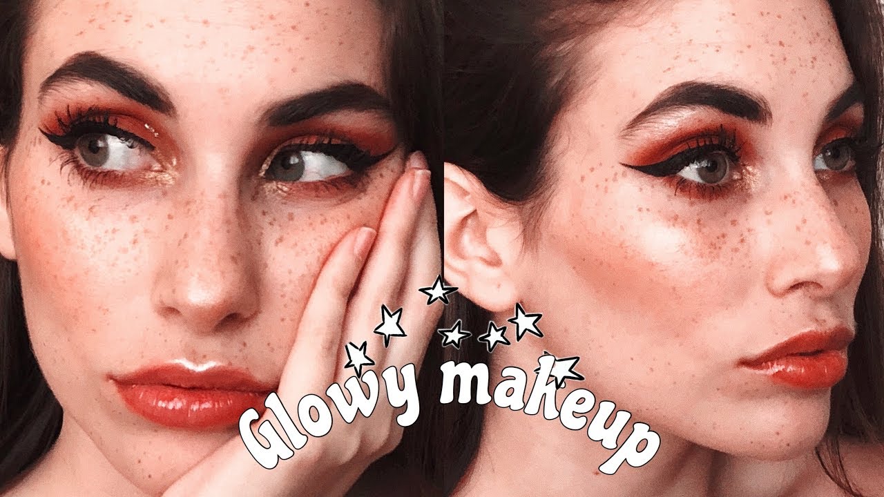 SUMMER GLOWY MAKEUP | A tope de brillo
