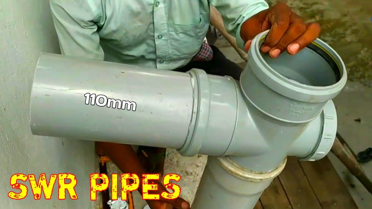 SWR PIPE FITTING NEW WORKING AND 110mm AK TECHNICAL...