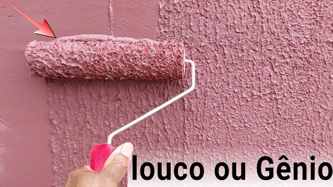 Num é que o miserável é genio!!Olha o que ele fez na parede de  tijolos,,Reboco nunca Mais!!