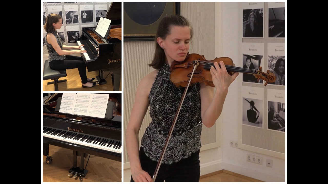 Sophie Druml: Claude Debussy (1862-1918) / Jascha Heifetz - „Beau Soir“