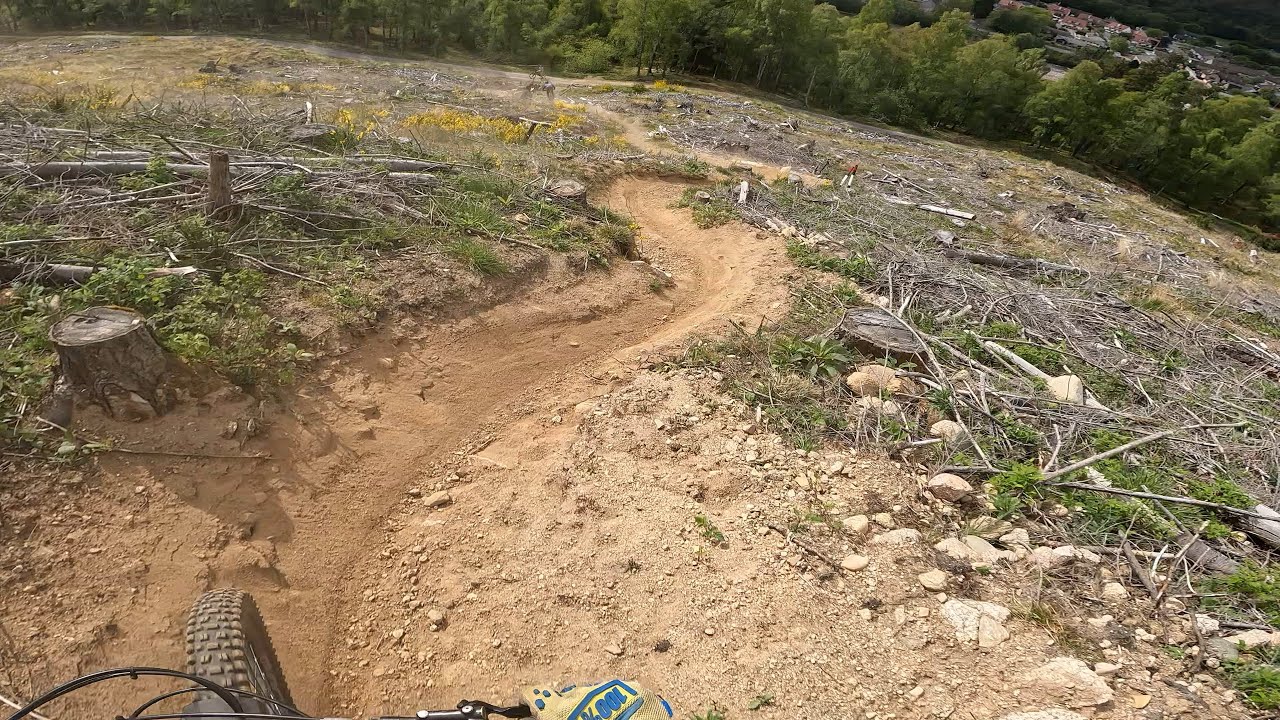 Storm & Kate Moss Ballater mtb trail