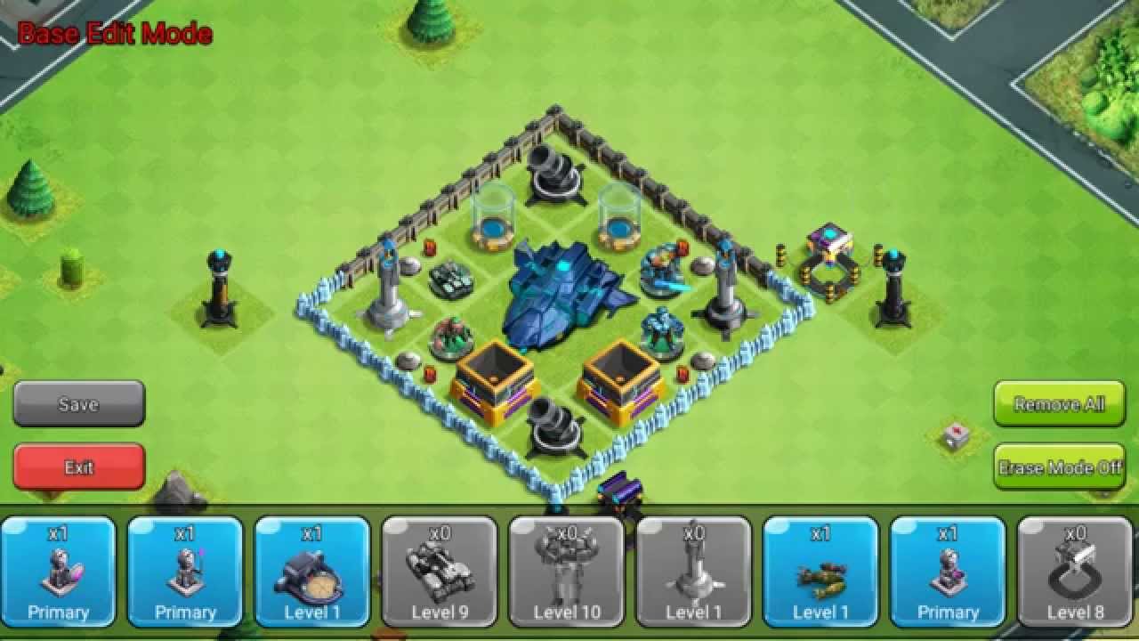 CLASH OF ZOMBIES SPACESHIP 6 BASE LAYOUT!