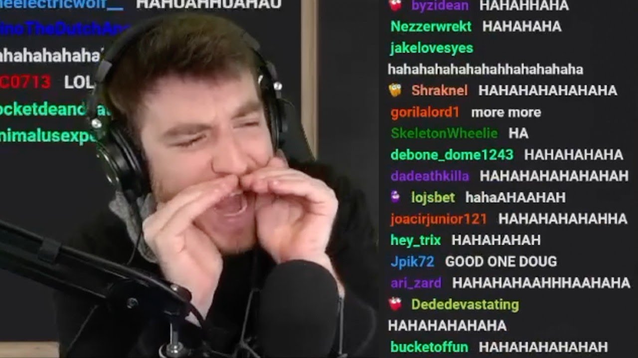 DougDoug tries to be entertaining