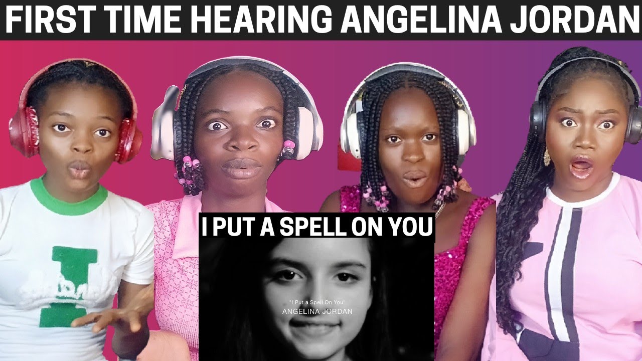 FIRST TIME HEARING ANGELINA JORDAN - I PUT A SPELL ON YOU REACTION!!!😱