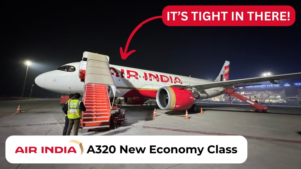 Air India A320neo New Economy Class Review | Delhi-Rajkot
