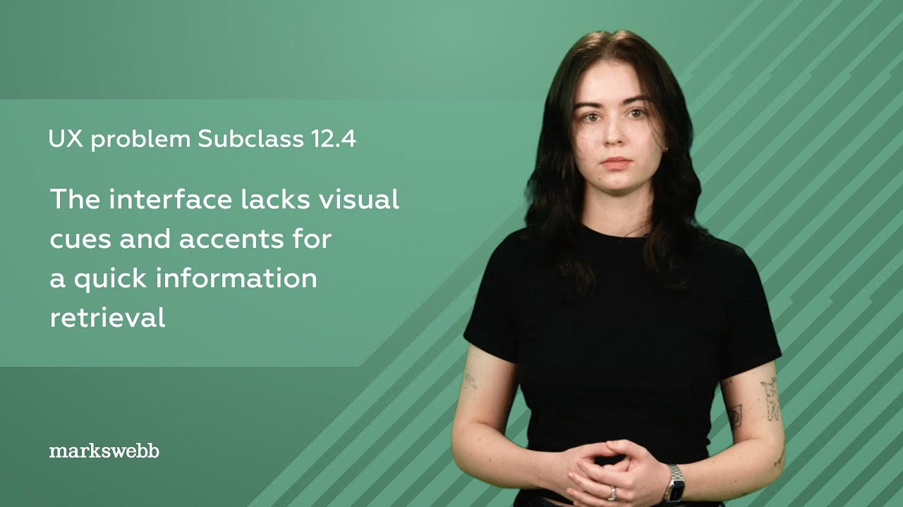 Lack of visual hierarchy and accents in interfaces – UX Problems Class 12.4