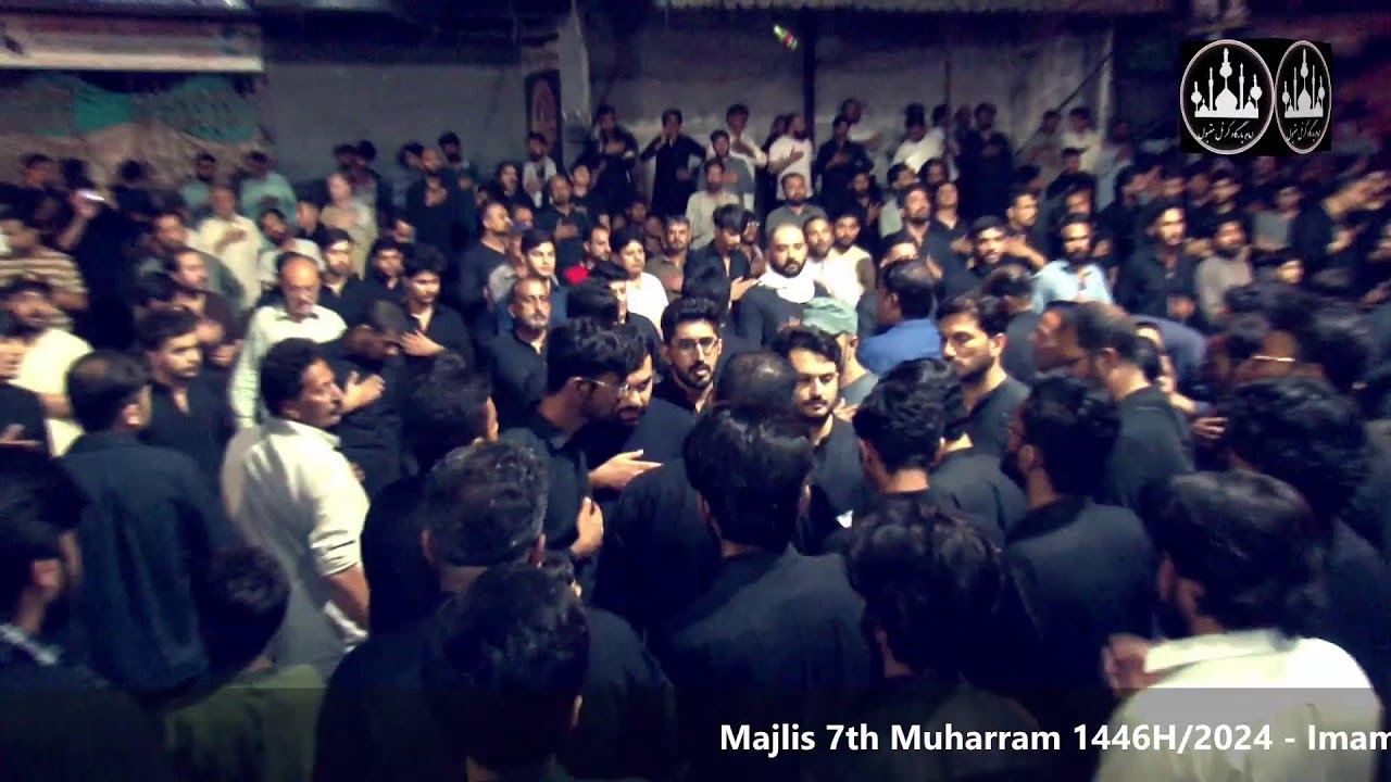 Majlis 7th Muharram 1446H/2024 - Imambargah Col. Maqbool Hussain - Khitabat: Allama Mubashir Zaidi