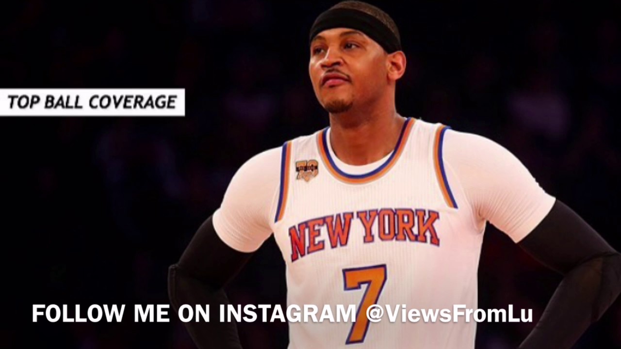 Carmelo Anthony Does Not Want To Play For The Cleveland Cavaliers