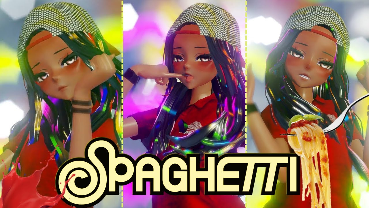 [MMD] LE SSERAFIM (르세라핌) - 'SPAGHETTI [4KUHD60FPS]