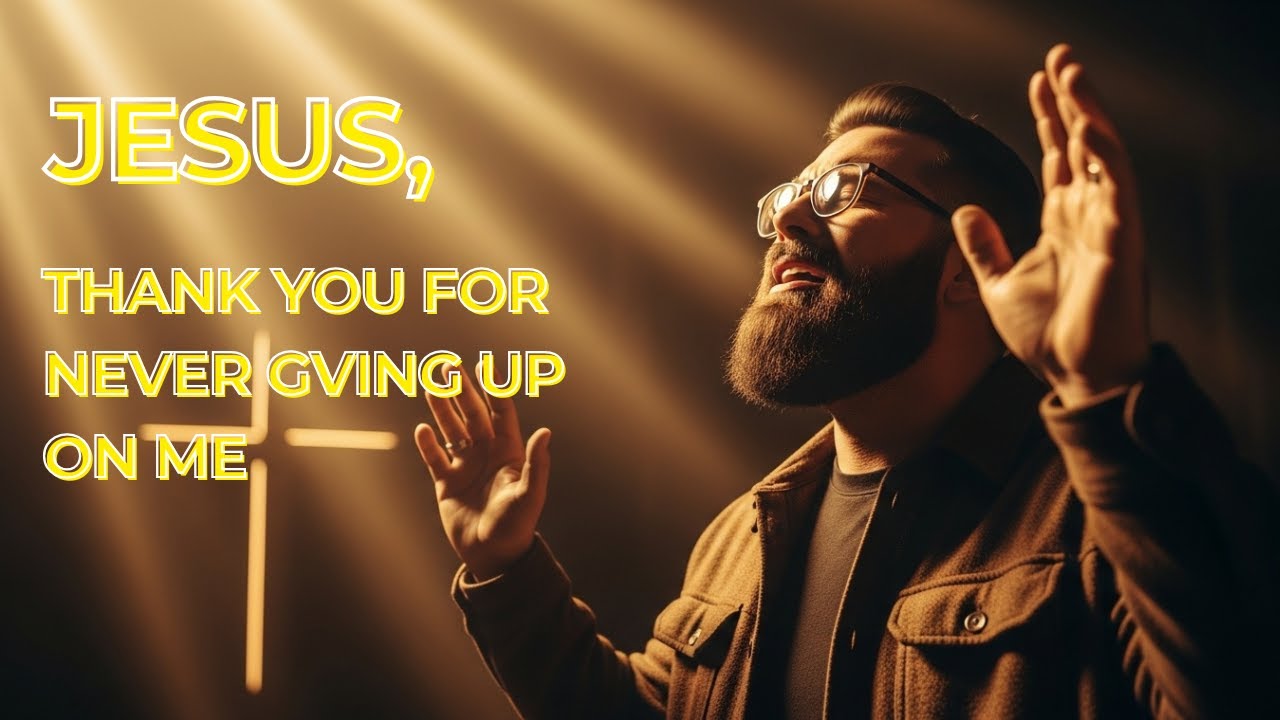 Jesus, Thank You for Never Giving Up on Me | Emotional Christian Worship song | Teddy Swims