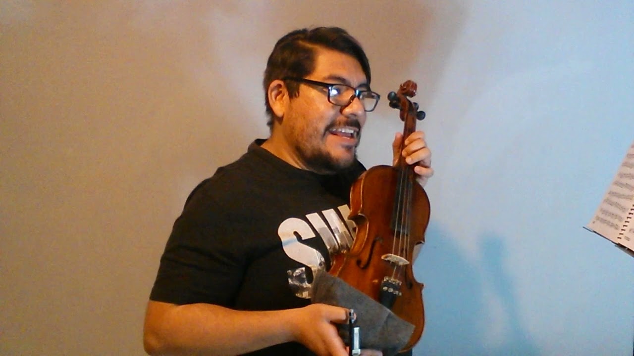 Violín 71: Laoureux 2 - pagina 8 y 9, Ejercicios 11 al 13 cambios bruscos (link en la descripción)