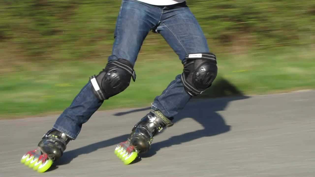 Les techniques de freinage en roller en descente : le parallèle