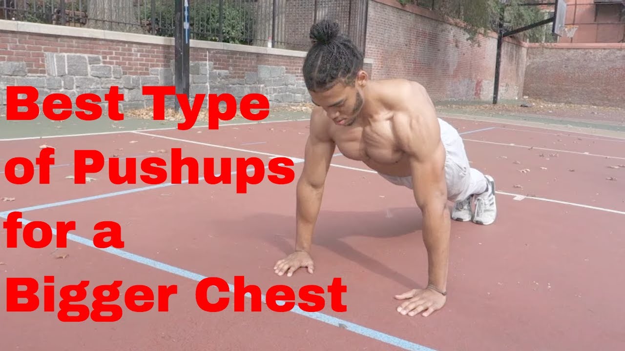 Best type of PUSHUPS for a BIGGER CHEST - Daai | That's Good Money