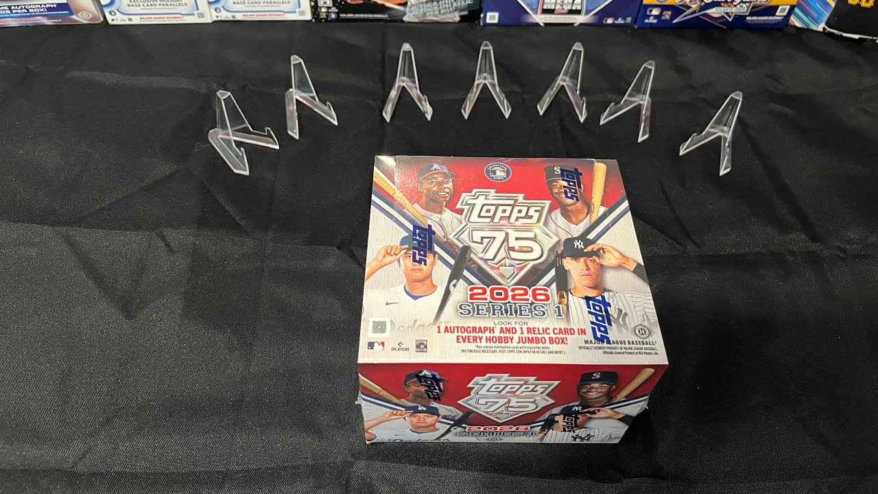 Red /5 and 2 autos! 2026 Topps Series One release video.