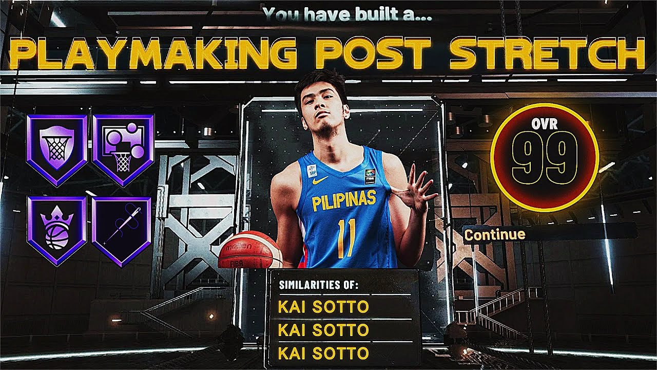 Kai Sotto face creation | NBA2K