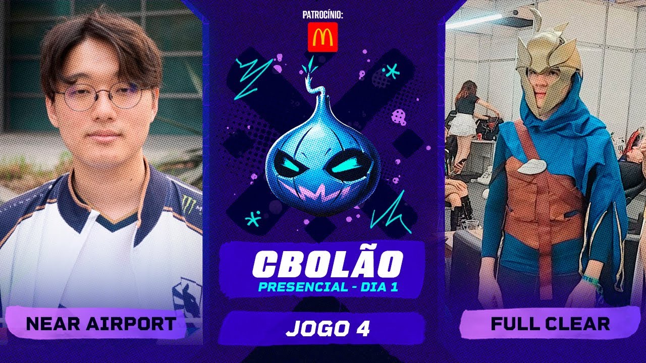 NEAR AIRPORT x FULL CLEAR - CBOLÃO 2023 - 1º Fase - CoreJJ e Palafox vs Shaquinn e Kina - DIA 1