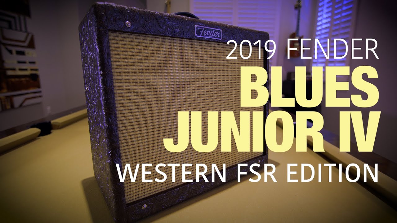 2019 Fender Blues jr FSR Western edition amplifier review