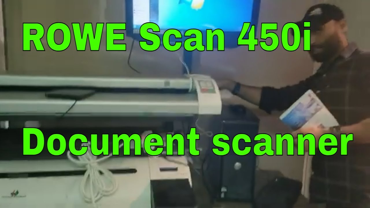 ROWE Scan 450i | A0 scanner | A1 Scanner