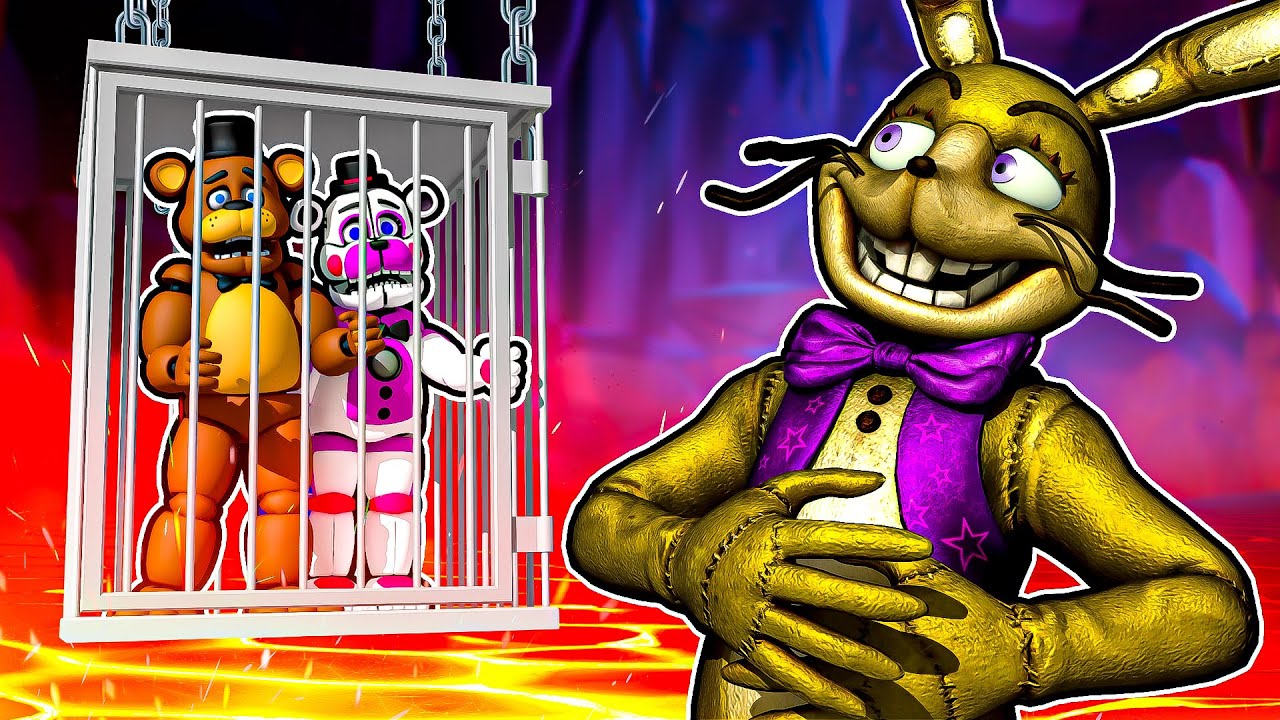 Saving Freddy and Funtime Freddy from GLITCHTRAP