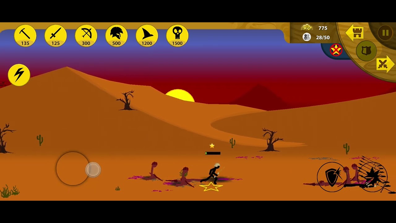 ภารกิจที่ 5 ในเกม stickman war legacy 