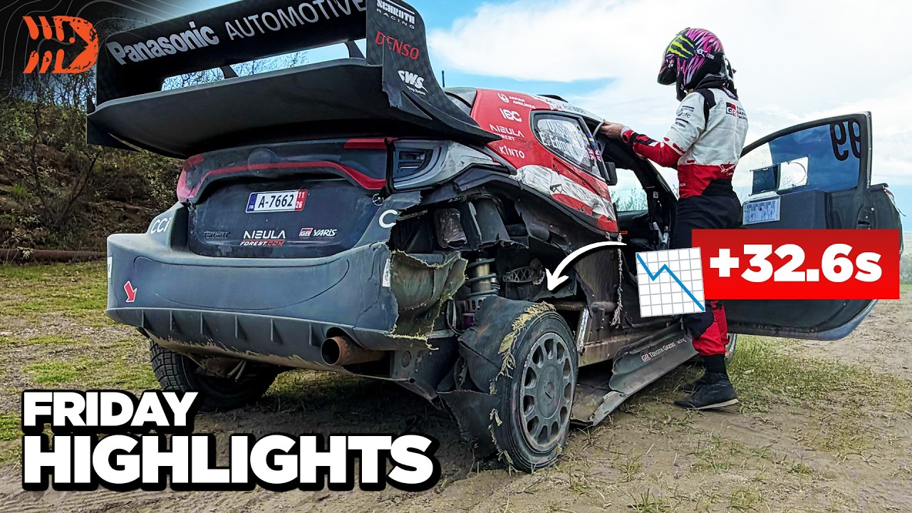 Основные моменты ралли Safari Rally Kenya 2026 в пятницу 🇰🇪