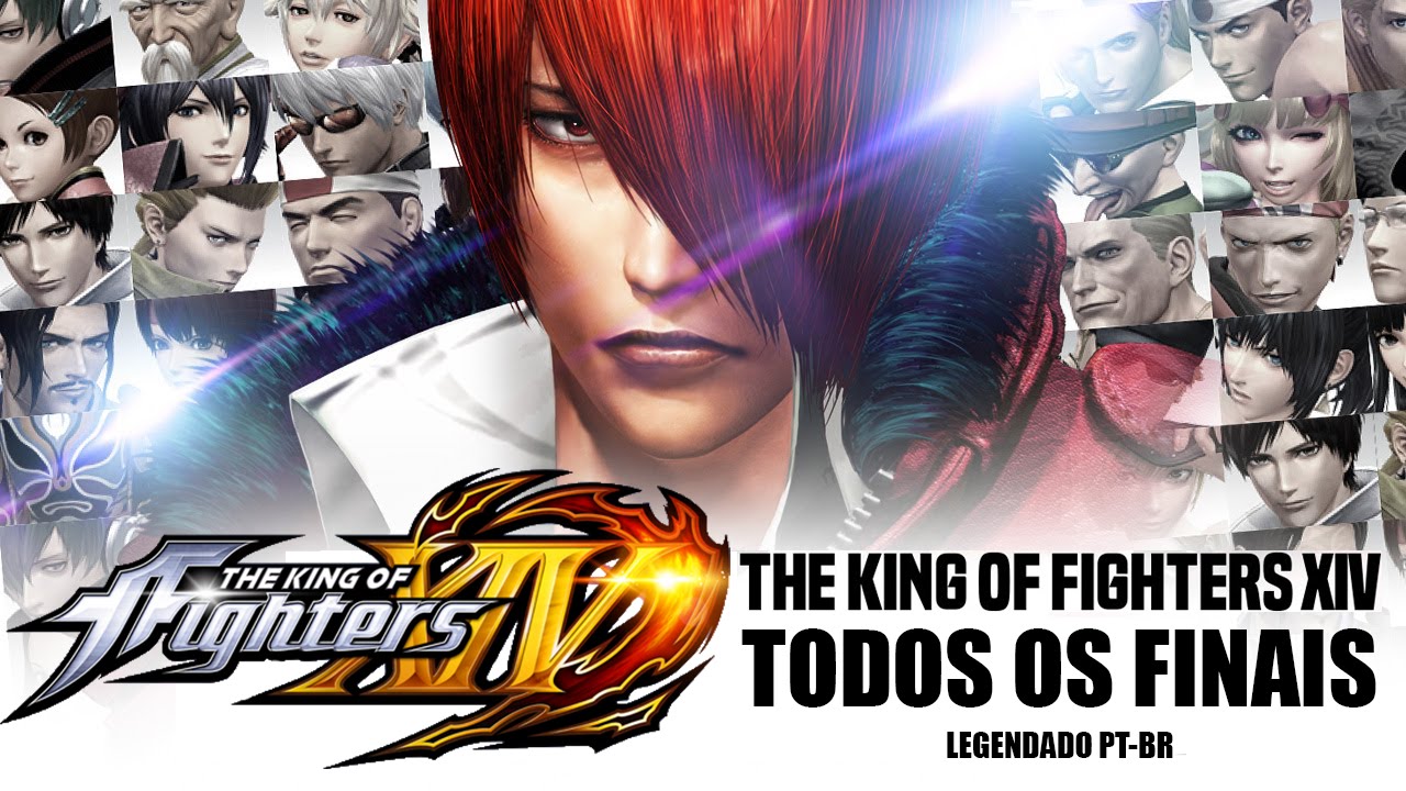 The King of Fighters XIV - TODOS OS FINAIS [Arcade - Legendado PT-BR]