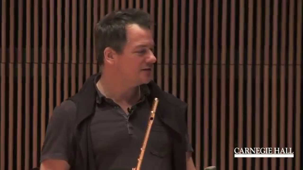 Carnegie Hall Flute Master Class with Emmanuel Pahud: Lowell Liebermann's Sonata, Op. 23