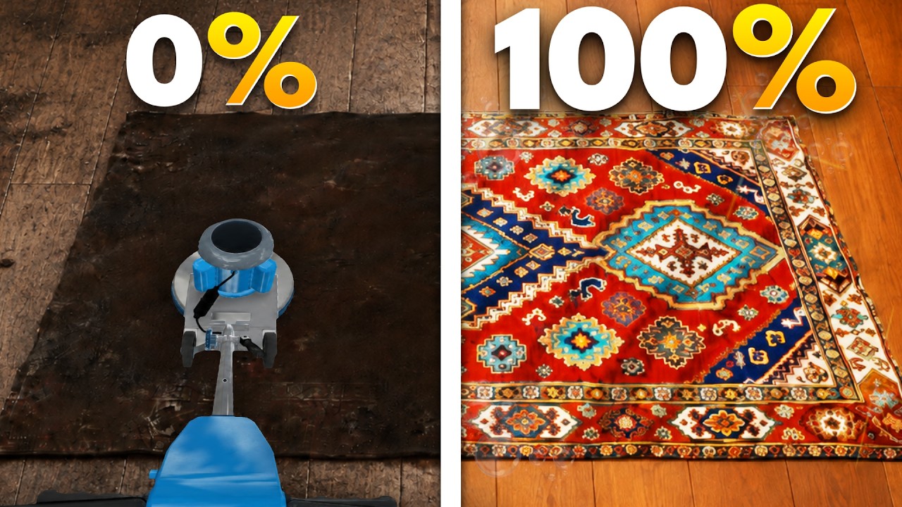 I 100% Carpet Cleaning Simulator