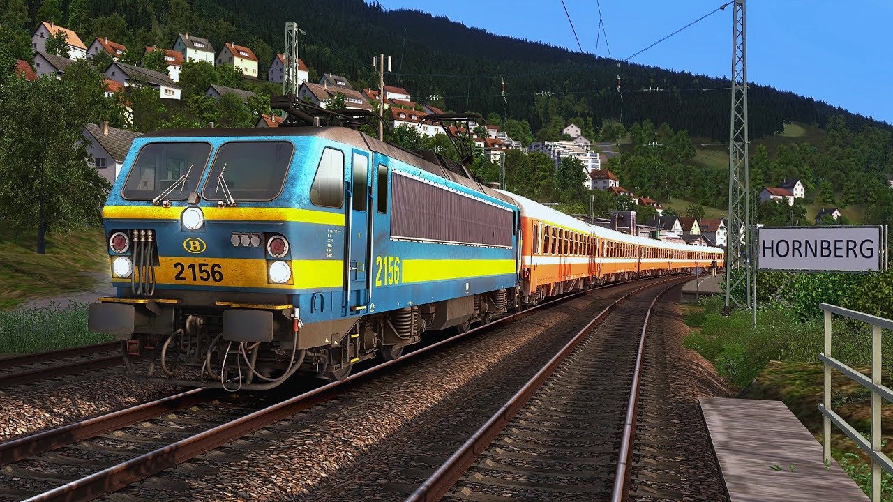 Train Simulator classic HLE 21 + I10 carriages SNCB / NMBS Belgium