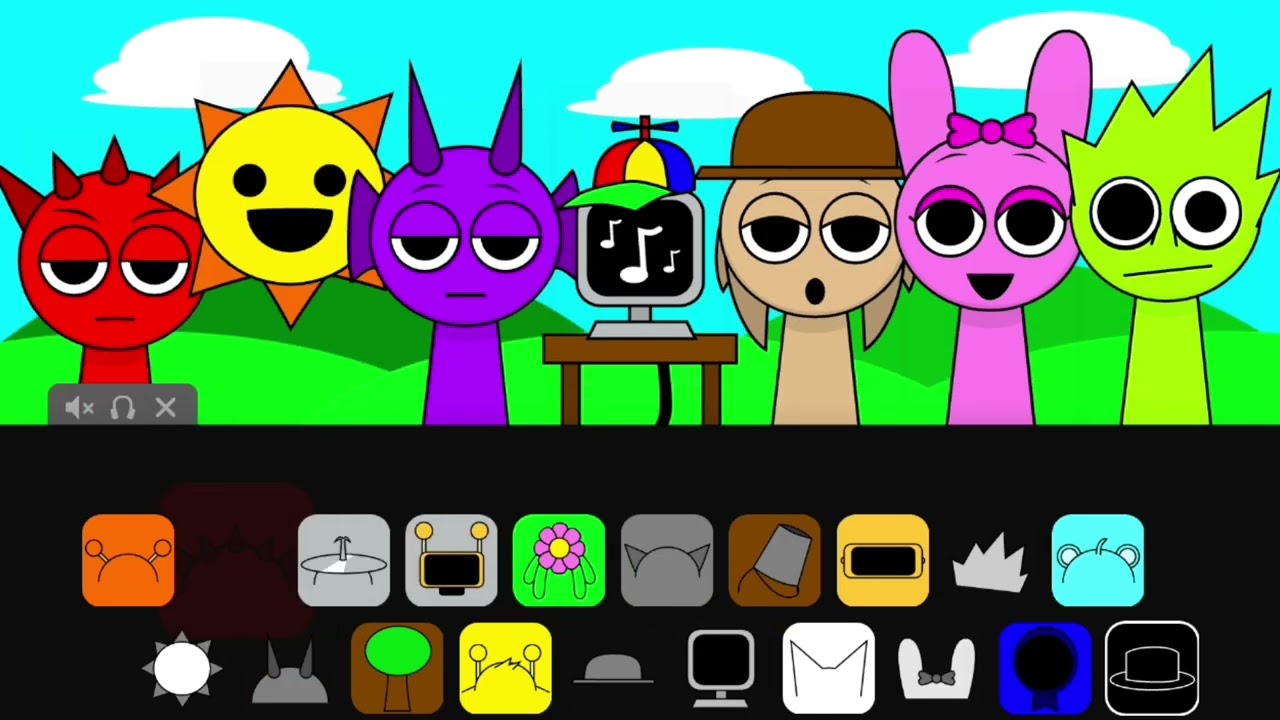 Incredibox Sprunki Sinner Edition But WITH LOVE SUS MOD! Tunner  Mr Fun Computer Pinki Sprunki Raddy