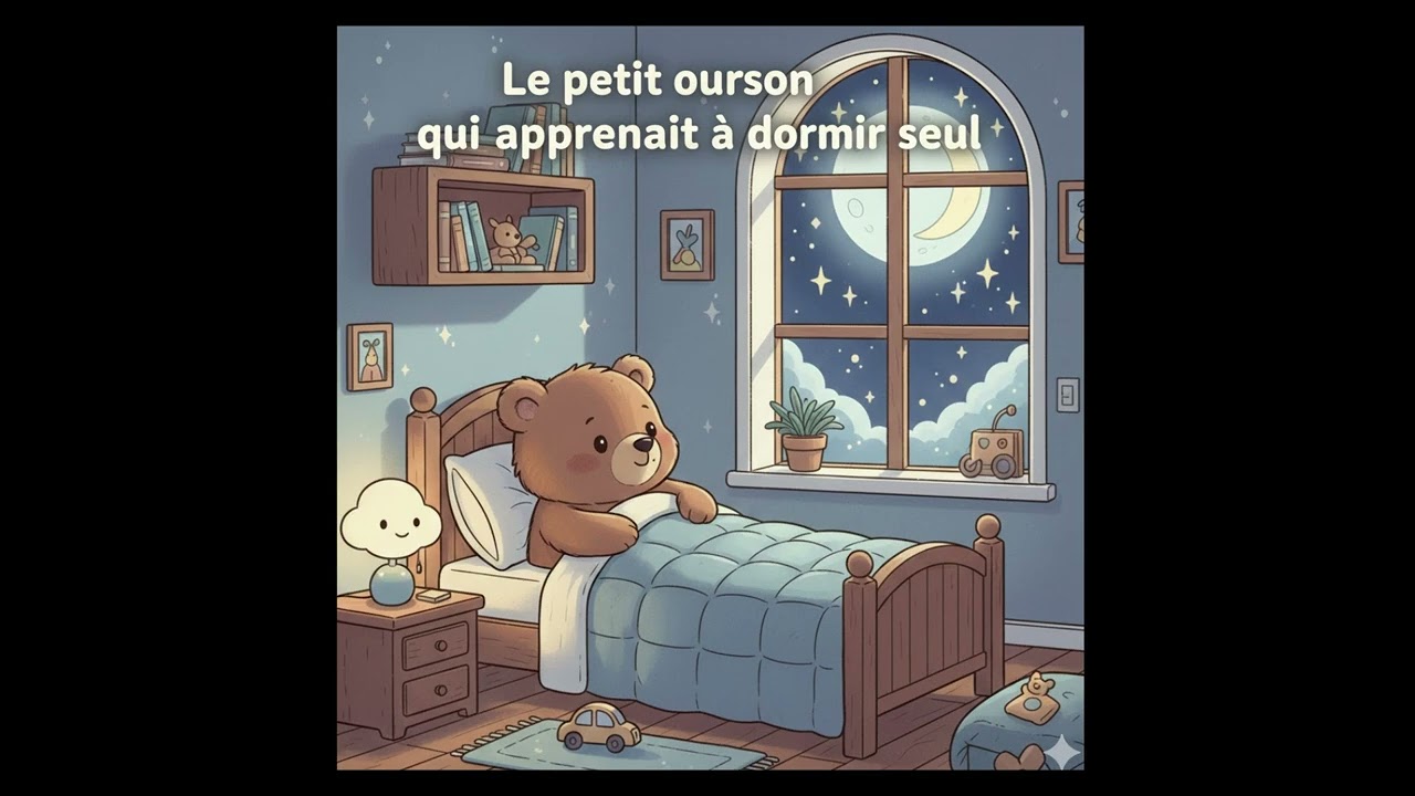 Le petit ourson qui apprenait à dormir seul 🐻🌙 | Histoire pour enfants – HistoiresdeBetty