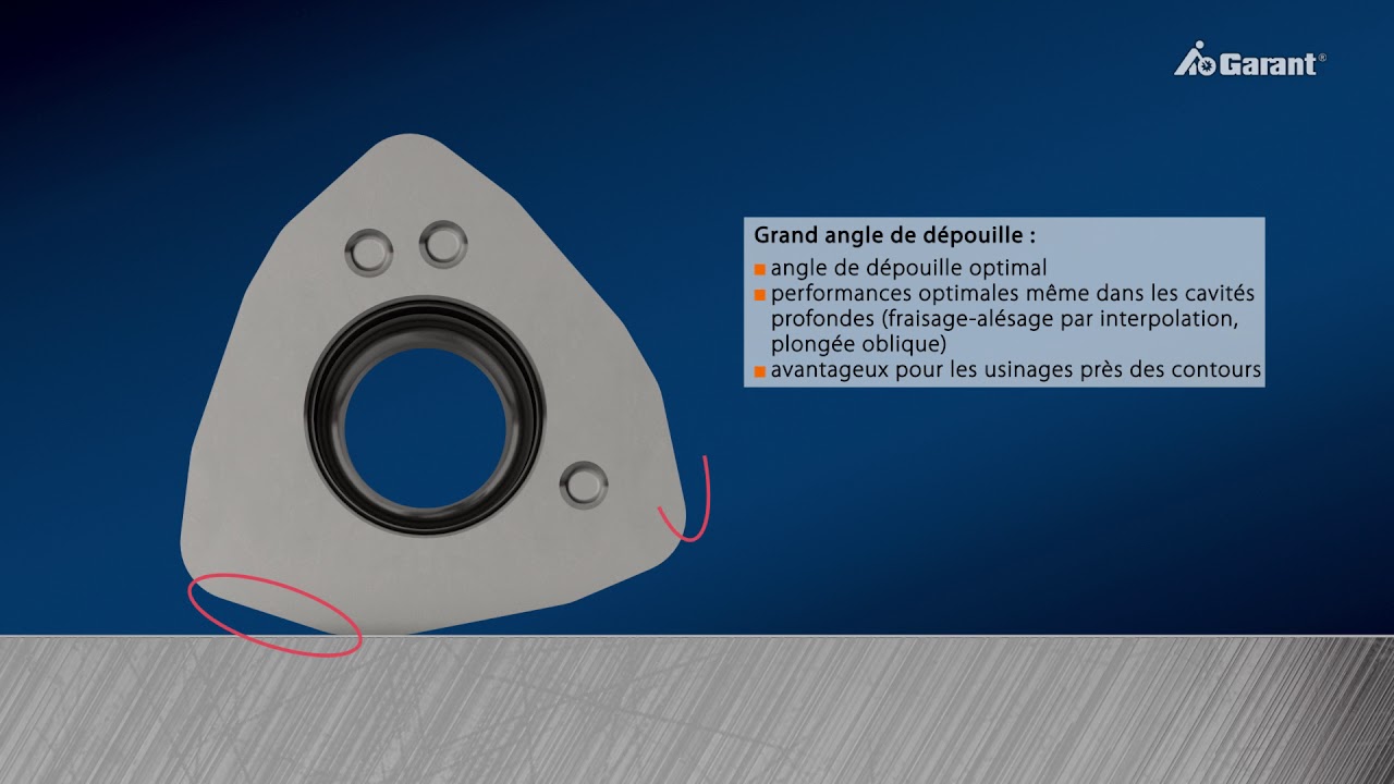 Fraise grande avance GARANT Power Q